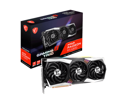 การ์ดจอ MSI Radeon RX 6800 GAMING X TRIO 16G - SpeedCom