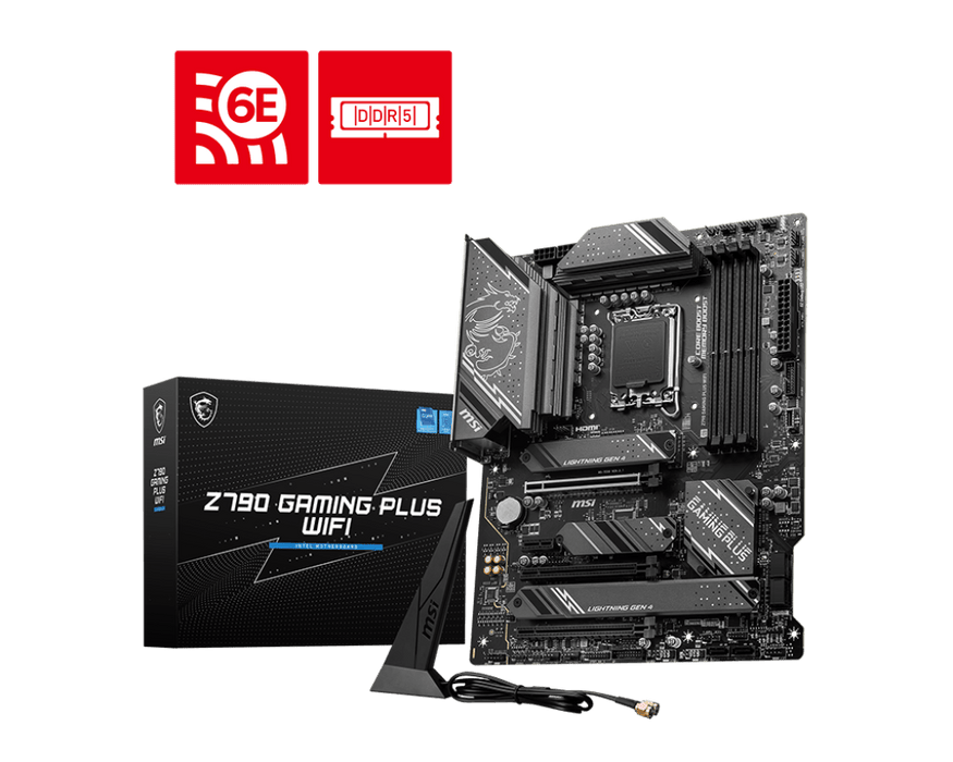 เมนบอร์ด MSI Z790 GAMING PLUS WIFI DDR5 LGA1700 ATX - SpeedCom