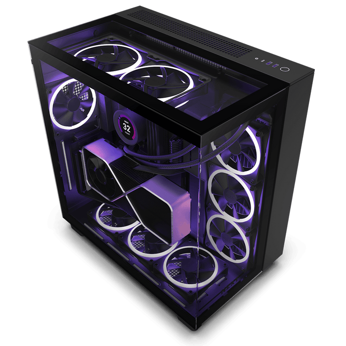 เคส NZXT H9 Elite Mid Tower ATX - SpeedCom