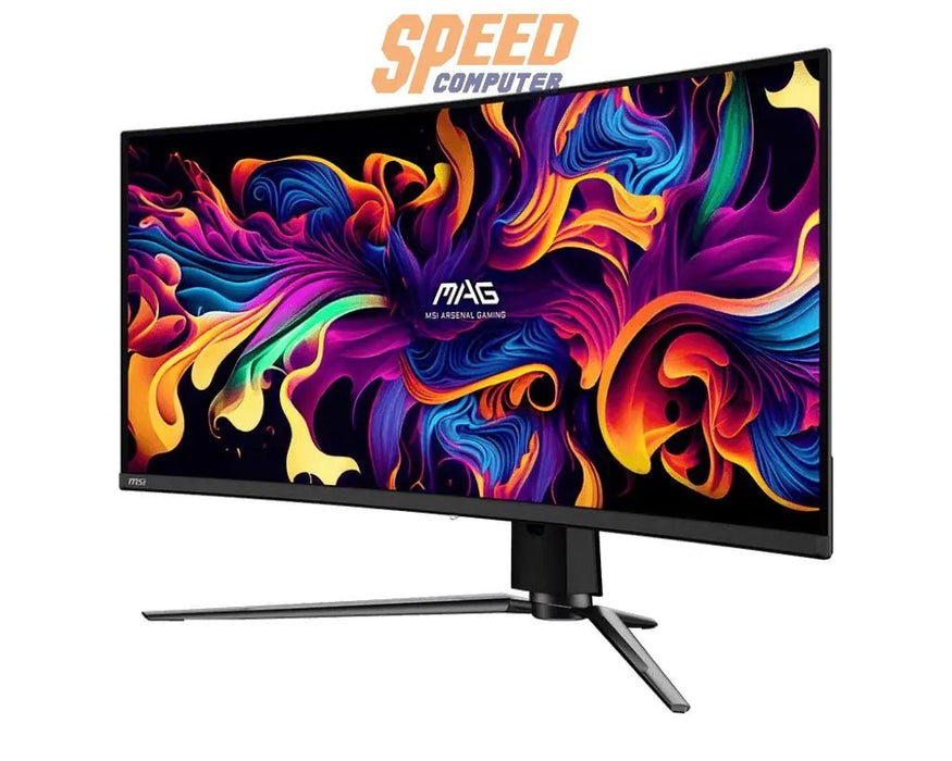 [Pre - Order] จอมอนิเตอร์ MSI MAG 341CQP QD OLED 34.0" QD OLED CURVED 2K 175Hz สีดำ - SpeedCom