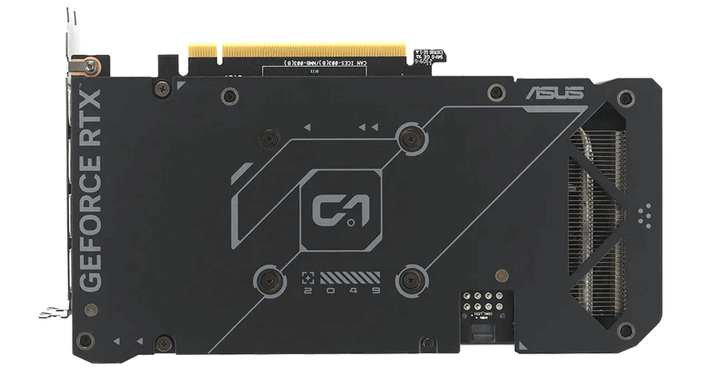 การ์ดจอ Asus VGA CARD DUAL Geforce RTX 4060 Ti EVO 8GB GDDR6 OC สีดำSpeedCom