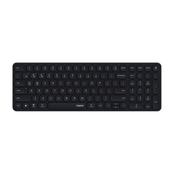 คีย์บอร์ด Rapoo E9550L MULTI - MODE WIRELESS KEYBOARD 2.4GHz - SpeedCom