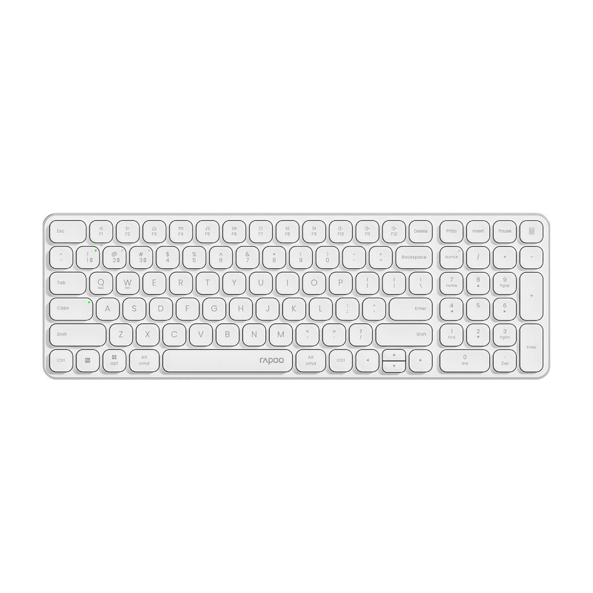 คีย์บอร์ด Rapoo E9550L MULTI - MODE WIRELESS KEYBOARD 2.4GHz - SpeedCom