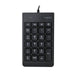 แป้นพิมพ์ตัวเลข Rapoo KB - K10 - BK WIRED NUMERIC KEYBOARD KEY SWITCHES 23 KEYS - SpeedCom