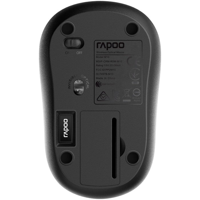 เมาส์ Rapoo M10 Plus WIRELESS MOUSE - SpeedCom