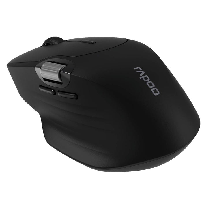 เมาส์ Rapoo MT560 - BK MULTI - MODE WIRELESS MOUSE 4000 DPI - SpeedCom