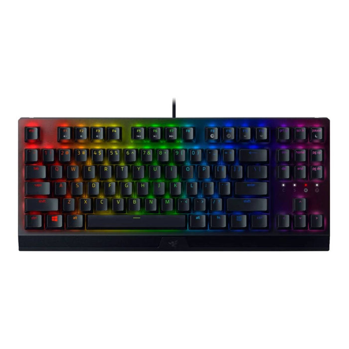 คีย์บอร์ด Razer Blackwidow V3 Tenkeyless RGB สีดำ - SpeedCom