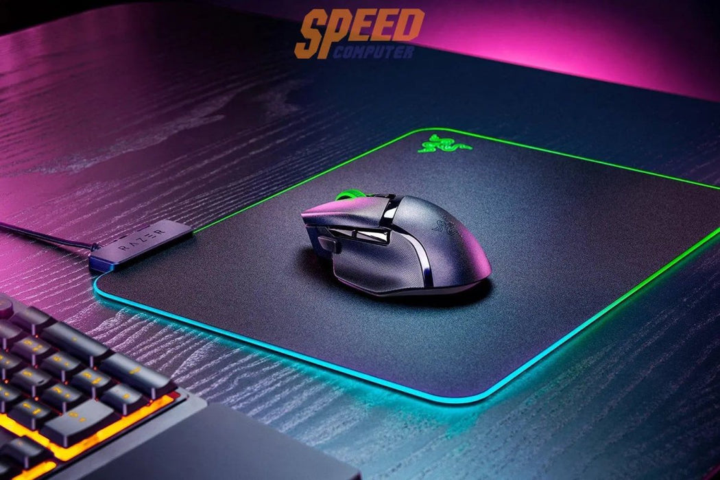 เมาส์ไร้สาย Razer Gaming Basilisk V3 X Hyperspeed สีดำ - SpeedCom