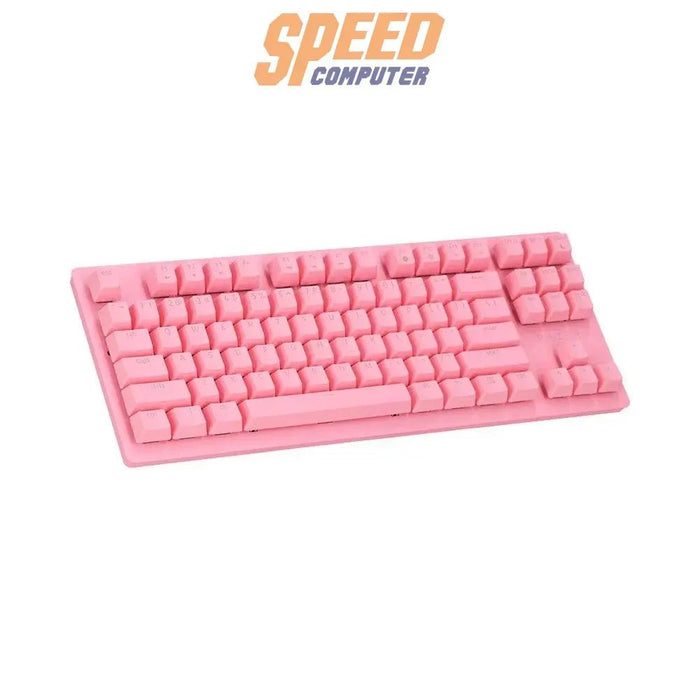 คีย์บอร์ด Razer Keyboard Huntsman V2 Tenkeyless สีชมพู - SpeedCom