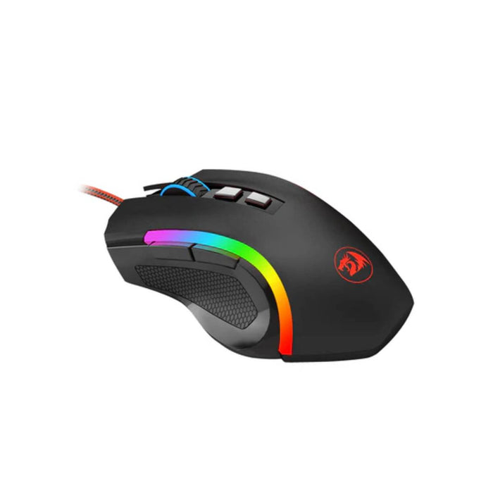 เมาส์ Redragon M607 Griffin RGB Gaming Mouse สีดำ - SpeedCom