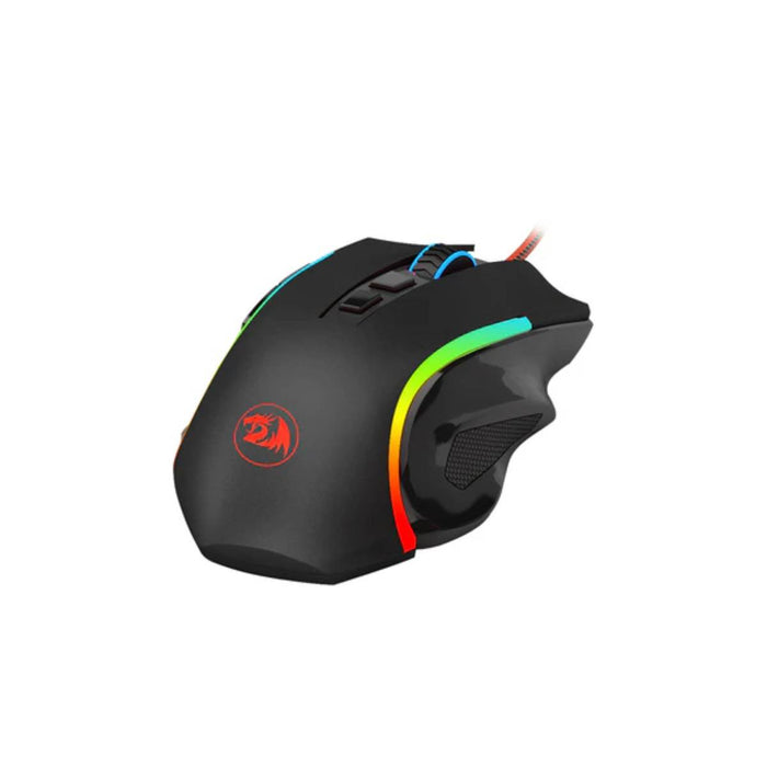 เมาส์ Redragon M607 Griffin RGB Gaming Mouse สีดำ - SpeedCom