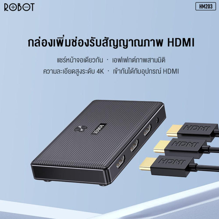 อุปกรณ์แปลงสัญญาณ Robot HM203 - SpeedCom