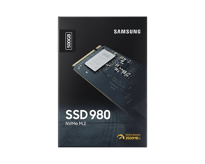 เอสเอสดี SAMSUNG 980 500GB PCIe 3x4/NVMe M.2 2280 MZ-V8V500BW - SpeedCom