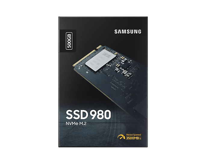 เอสเอสดี SAMSUNG 980 500GB PCIe 3x4/NVMe M.2 2280 MZ - V8V500BW - SpeedCom