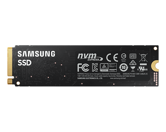 เอสเอสดี SAMSUNG 980 500GB PCIe 3x4/NVMe M.2 2280 MZ - V8V500BW - SpeedCom