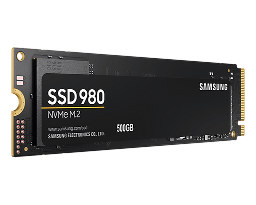 เอสเอสดี SAMSUNG 980 500GB PCIe 3x4/NVMe M.2 2280 MZ - V8V500BW - SpeedCom