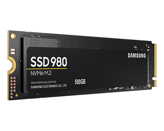 เอสเอสดี SAMSUNG 980 500GB PCIe 3x4/NVMe M.2 2280 MZ - V8V500BW - SpeedCom