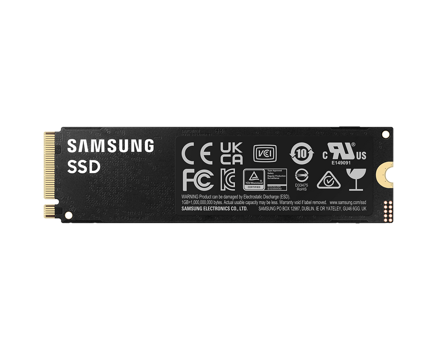 เอสเอสดี SAMSUNG 990 PRO 1TB PCIe 4x4/NVMe M.2 2280 MZ-V9P1T0BW - SpeedCom