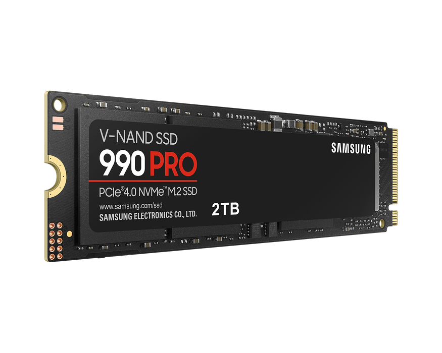 เอสเอสดี SAMSUNG 990 PRO 2TB PCIe 4x4/NVMe M.2 2280 MZ-V9P2T0BWSpeedCom