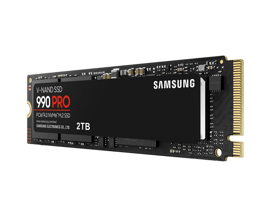 เอสเอสดี SAMSUNG 990 PRO 2TB PCIe 4x4/NVMe M.2 2280 MZ-V9P2T0BWSpeedCom