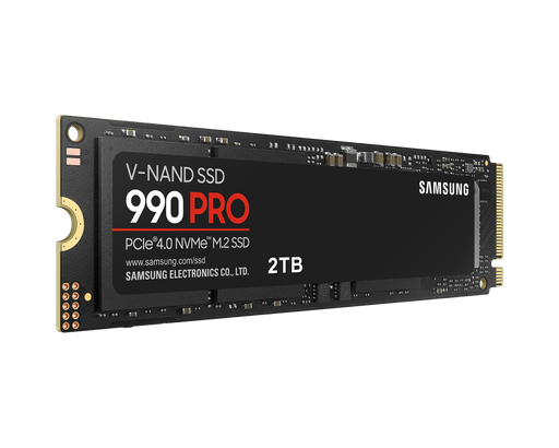 เอสเอสดี SAMSUNG 990 PRO 2TB PCIe 4x4/NVMe M.2 2280 MZ - V9P2T0BW - SpeedCom