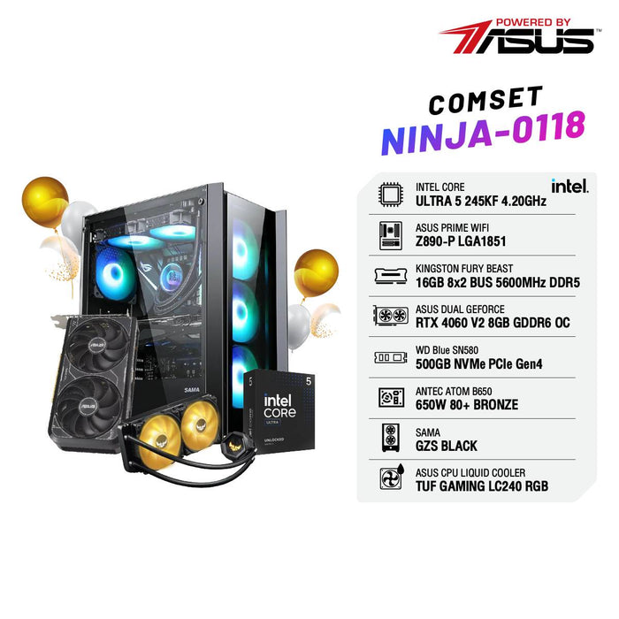 คอมประกอบ Set NINJA - 0118 Powered by ASUS - SpeedCom