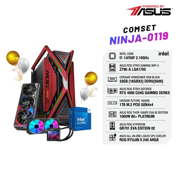 คอมประกอบ Set NINJA - 0119 Powered by ASUS - SpeedCom