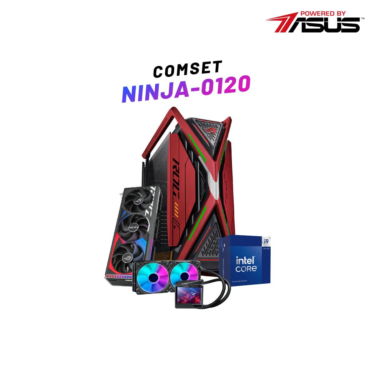 คอมประกอบ Set NINJA - 0120 Powered by ASUS - SpeedCom