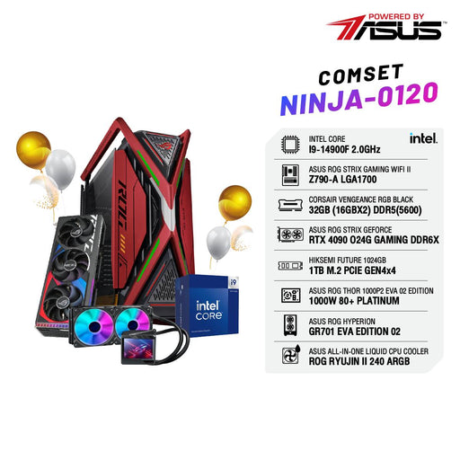 คอมประกอบ Set NINJA - 0120 Powered by ASUS - SpeedCom