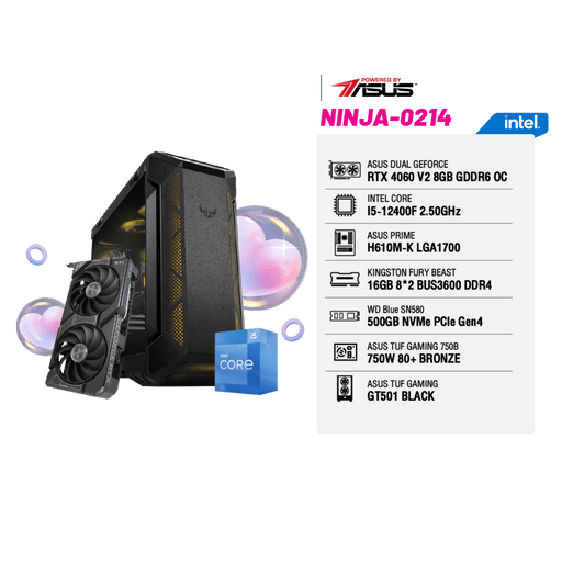 คอมประกอบ Set NINJA - 0214 Powered by ASUS - SpeedCom