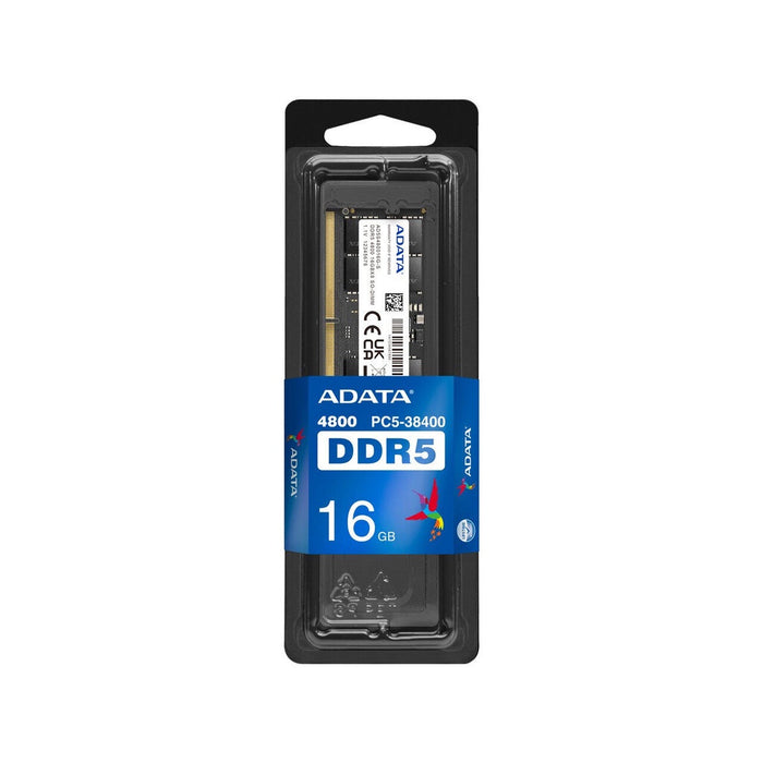Notebook RAM Memory ADATA 16GB DDR5 BUS 4800 AD5S480016G-S