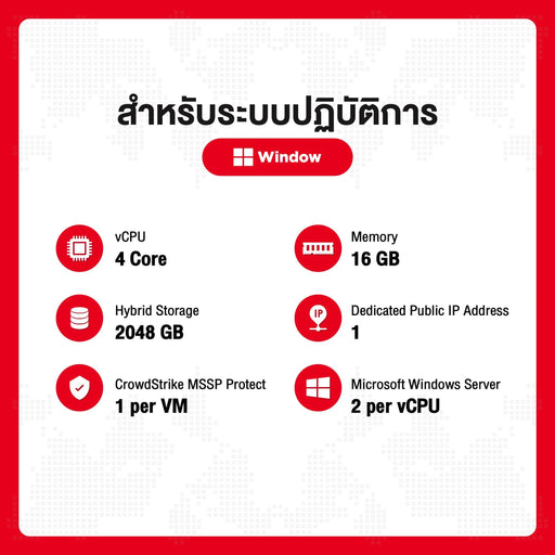 บริการ SIS Cloud Server Large Pacakge สำหรับ 1 ปี - SpeedCom