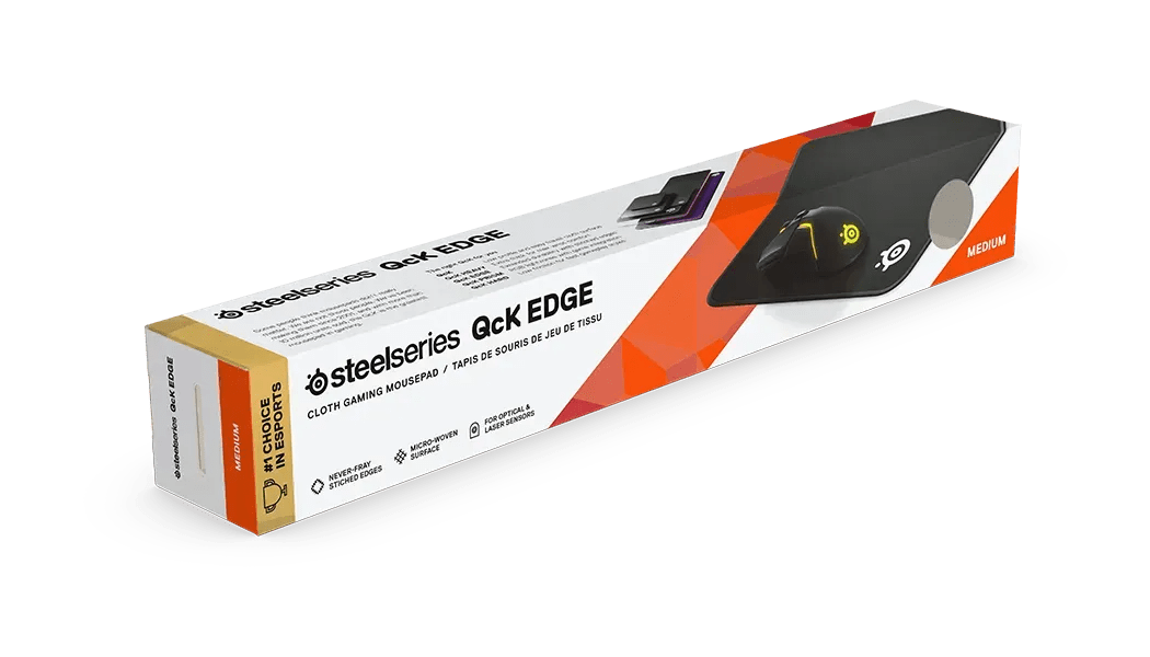 แผ่นรองเมาส์ Steelseries ST QCK EDGE M - SpeedCom