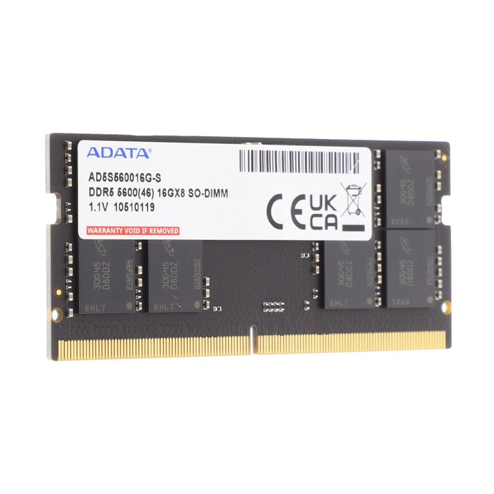 หน่วยความจำ แรม โน๊ตบุ๊ค ADATA 16GB DDR5 BUS 5600 AD5S560016G-S