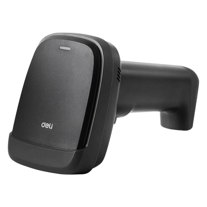 Deli Barcode Scanner (CMOS) 1D,2D wireless - Model S221, Black