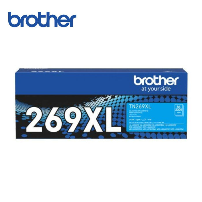หมึกพิมพ์เลเซอร์ Brother Toner TN-269XLC สีฟ้า