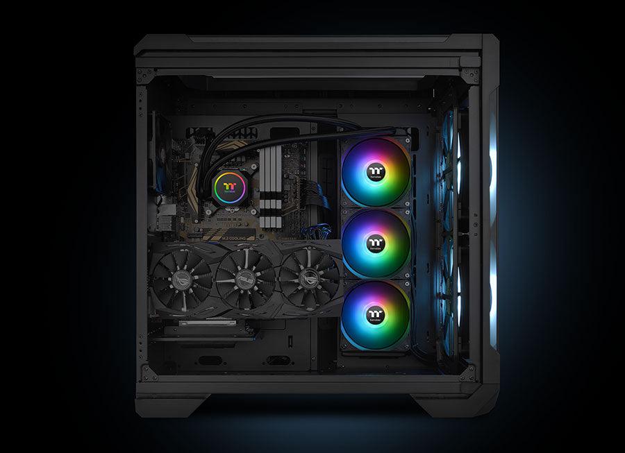 ชุดระบายความร้อน THERMALTAKE Liquid Cooler TH360 ARGB Sync All In One - SpeedCom