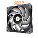 พัดลมเคส THERMALTAKE TOUGHFAN 12 Turbo High Static Pressure Radiator Fan - SpeedCom