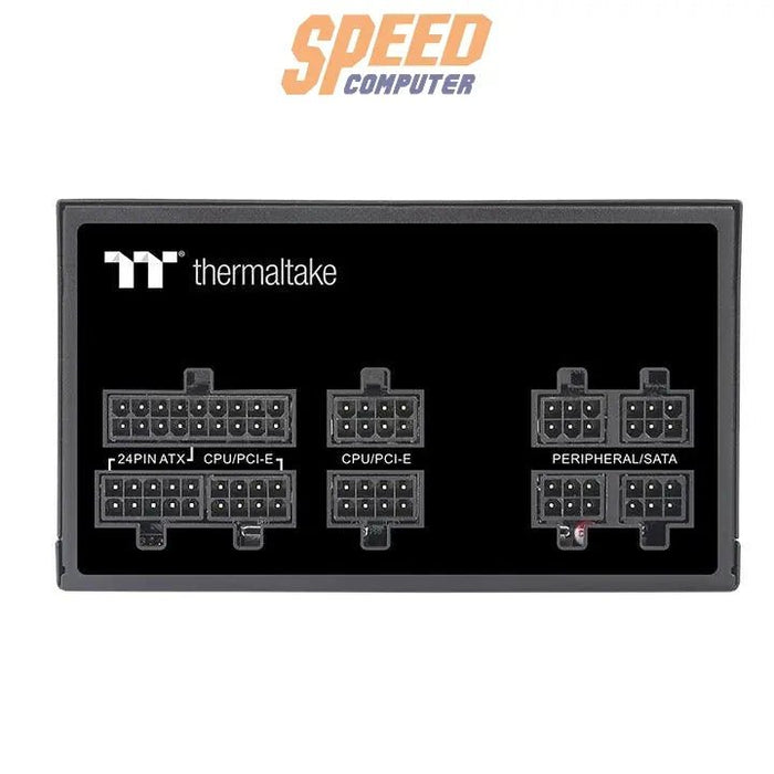 อุปกรณ์จ่ายไฟ THERMALTAKE TOUGHPOWER GF3 ARGB 750W 80 PLUS GOLD ATX PS - TPD - 0750F4FAGE - 1 สีดำ - SpeedCom