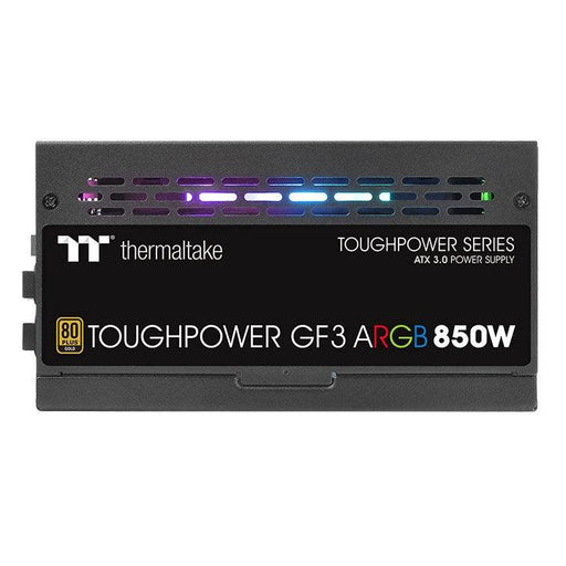 อุปกรณ์จ่ายไฟ THERMALTAKE TOUGHPOWER GF3 ARGB 850W 80 PLUS GOLD ATX PS-TPD-0850F4FAGE-1 สีดำ - SpeedCom