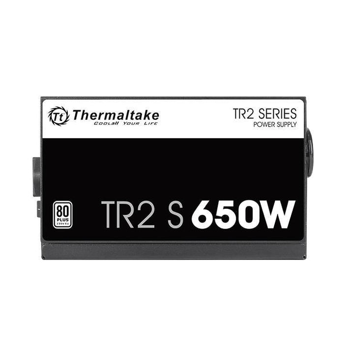 อุปกรณ์จ่ายไฟ THERMALTAKE TR2 S 650W 80 PLUS WHITE ATX PS-TRS-0650NNSAWE-2 สีดำ - SpeedCom