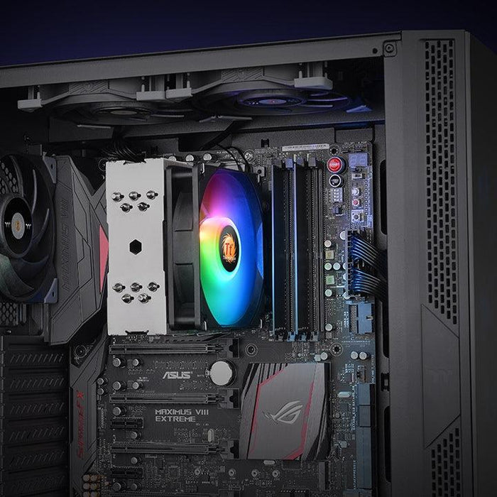 ชุดระบายความร้อน THERMALTAKE UX 210 ARGB Lighting CPU Cooler - SpeedCom