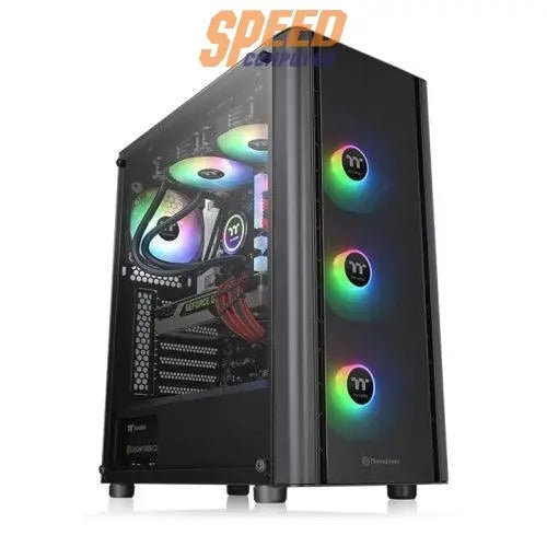 เคส THERMALTAKE V250 TG ARGB Mid Tower ATX สีดำ - SpeedCom