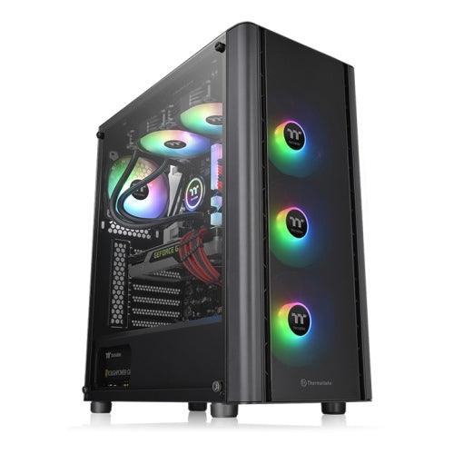 เคส THERMALTAKE V250 TG ARGB Mid Tower ATX สีดำ - SpeedCom