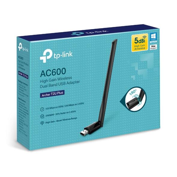 อุปกรณ์รับสัญญาณไวไฟ TP-Link ARCHER T2U PLUS - SpeedCom