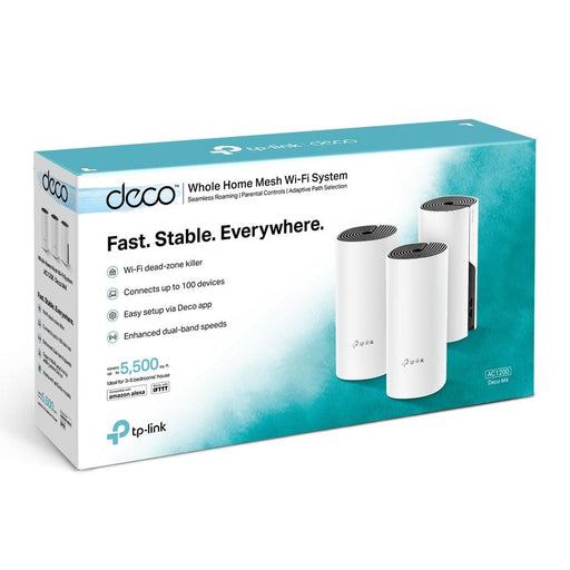 เราเตอร์ TP-Link DECO-M4-PACK2 สีขาว - SpeedCom