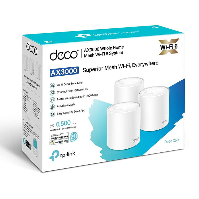 เราเตอร์ TP-Link DECO X50 PACK2 - SpeedCom