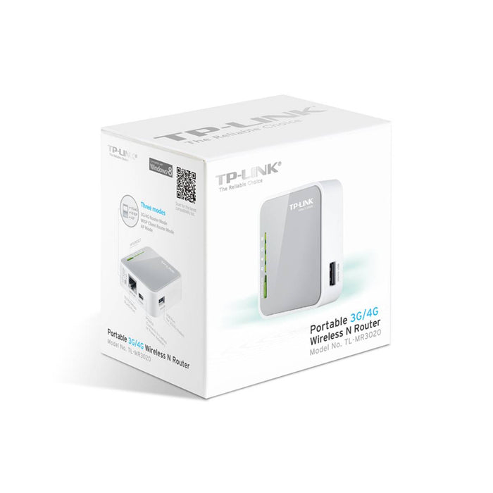 เราเตอร์ TP - Link TL MR3020 สีขาว - SpeedCom