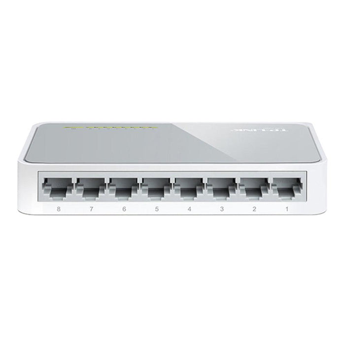 สวิตช์ฮับ TP-Link TL-SF1008D สีขาว - SpeedCom