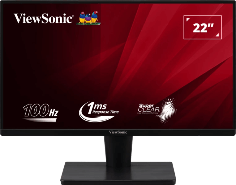 จอมอนิเตอร์ ViewSonic VA2215-H 21.5" VA 100Hz สีดำ - SpeedCom